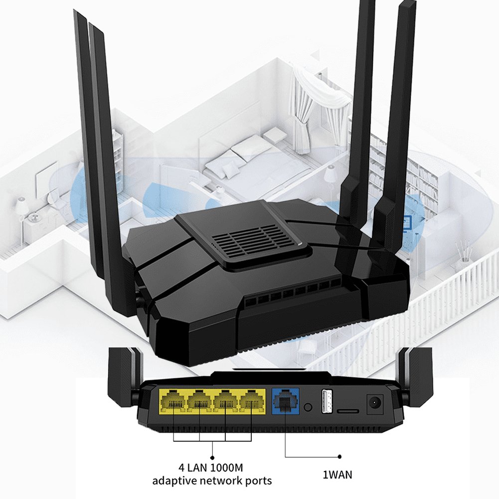 1 km industrial router tp link dual sim 4g bonding outdoor wifi con puerto wan poe mofi 4500 wireless router//